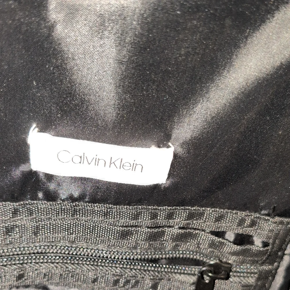 Calvin Klein Metallic Gold Backpack with Black Logo